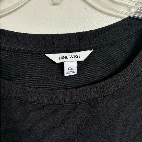 Nine West XXL Black Sweater Dress - Picture 2 of 5